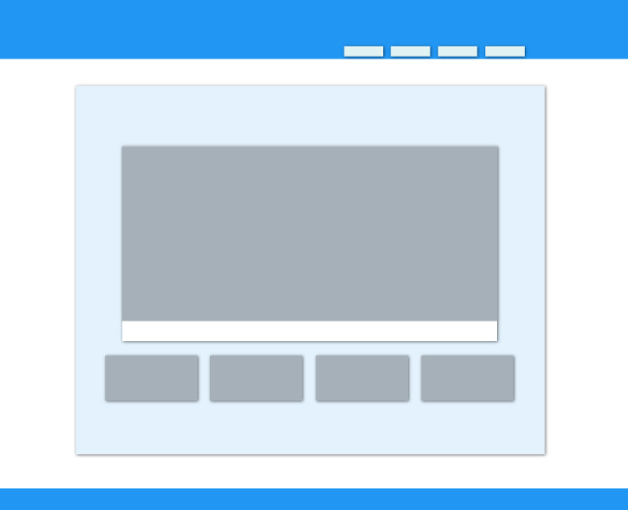 Layout sketch of this website